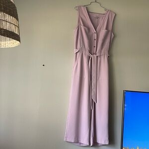 A New Day • Mauve Sleeveless Jumpsuit